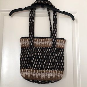 Vera Bradley Zebra Shoulder Bag